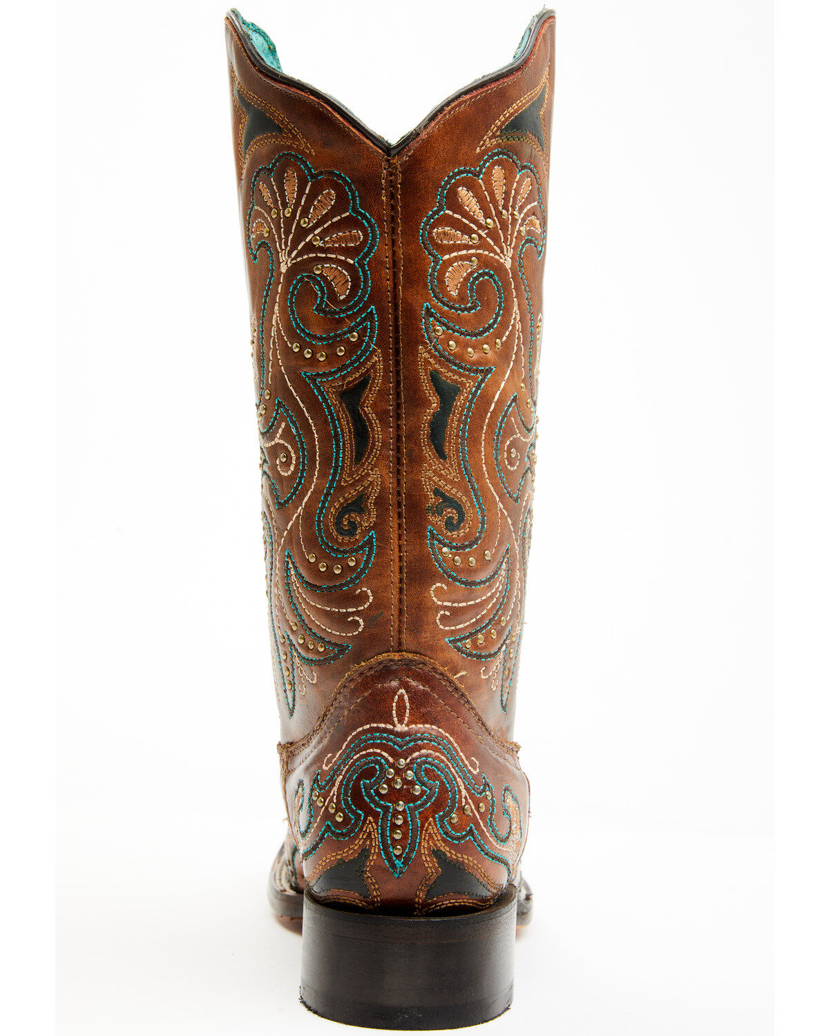 Image #5 - Corral Women's Embroidered Western Boots - Broad Square Toe, , hi-res