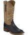 Image #1 - Tony Lama Men's Black Hermoso Full Quill Ostrich Cowboy Boots - Square Toe, , hi-res