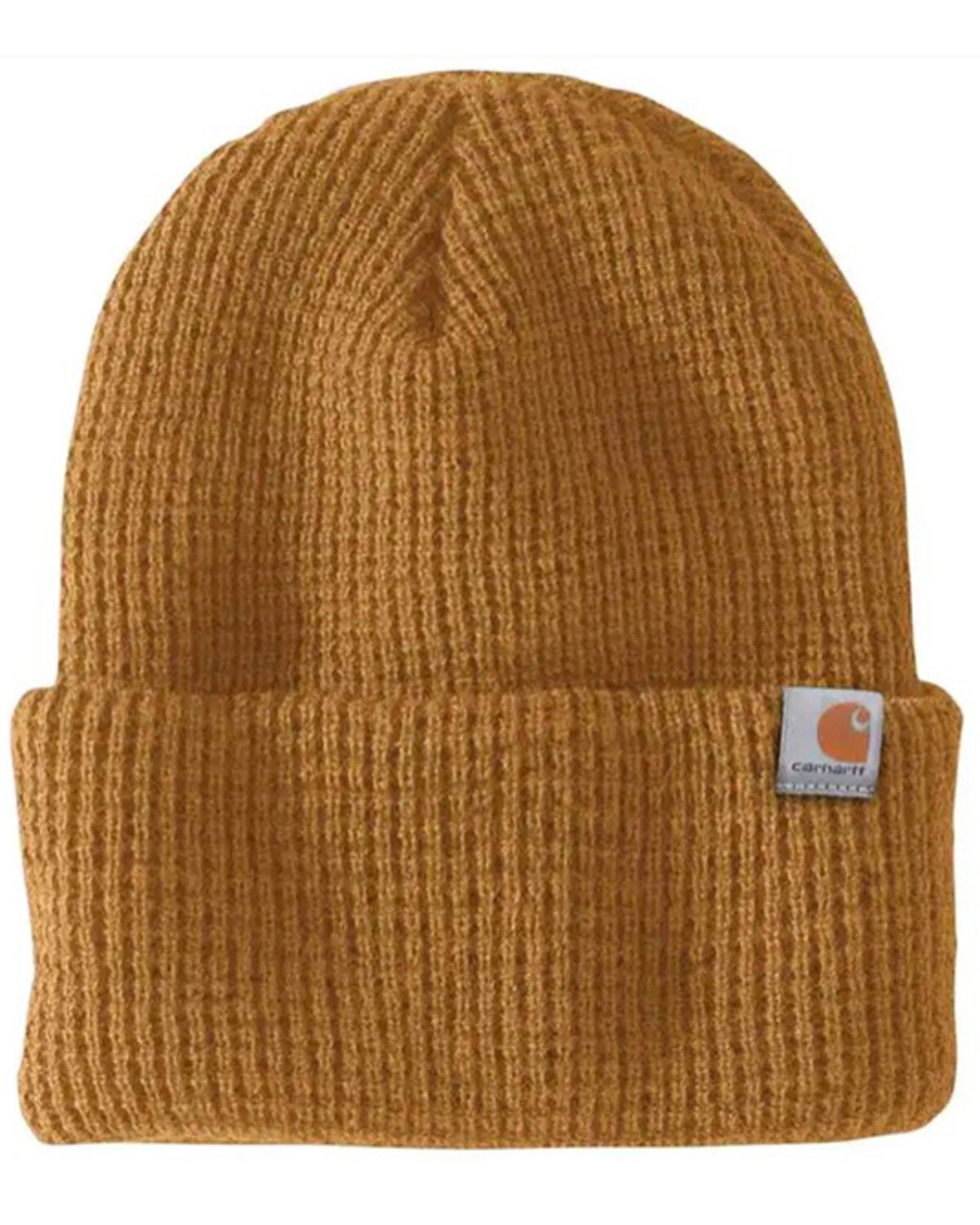 Carhartt Woodside Insulated Work Beanie, Brown, hi-res