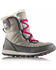 Image #1 - Sorel Women's Gray Whitney Short Lace Boots - Round Toe , , hi-res