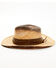 Image #3 - Henschel Men's Walker Guns Raffia Palm Leaf Western Straw Western Fashion Hat, , hi-res