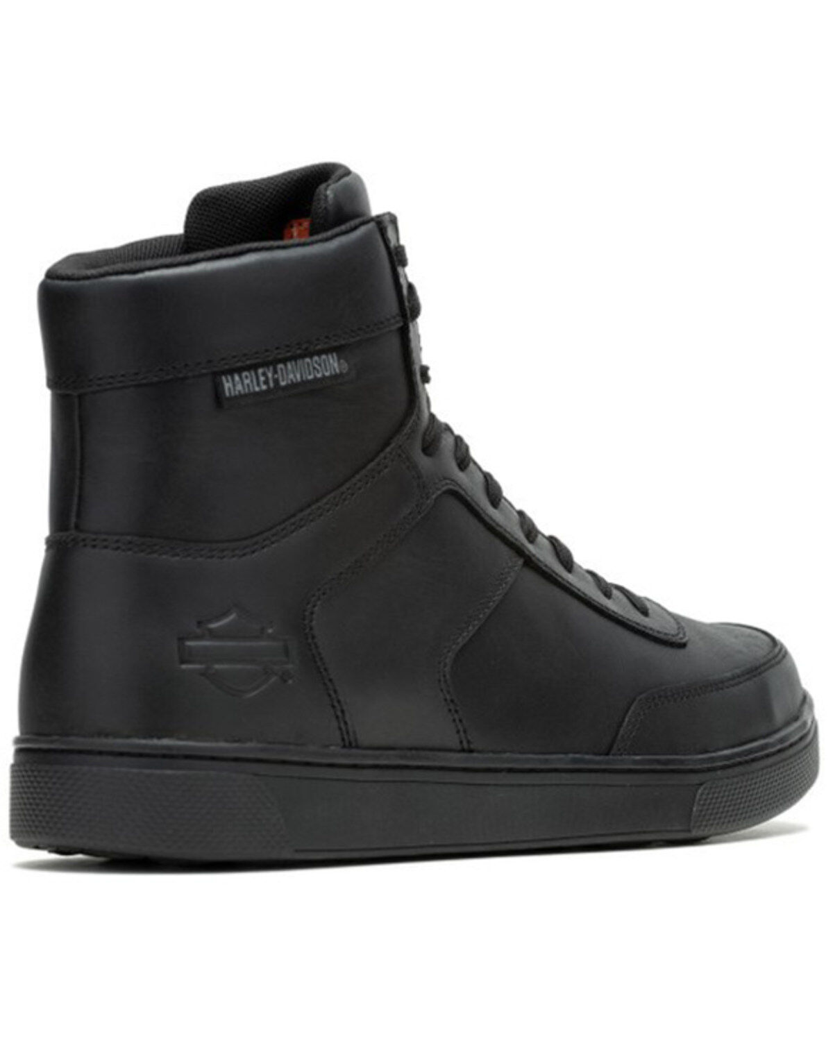 Image #2 - Harley Davidson Men's Grady Motorcycle Sneakers, Black, hi-res