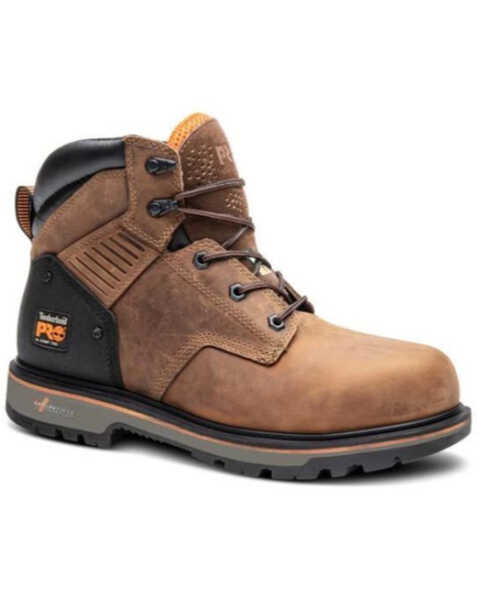 Timberland PRO Men's 6" Ballast Work Boots - Composite Toe, Brown, hi-res