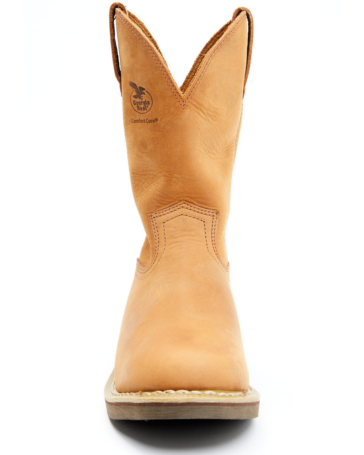 Image #4 - Georgia Men's Wellington Prairie Heritage Work Boots, Chestnut, hi-res