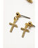 Image #2 - Shyanne Women's Cowgirl Essentials Earring Set - 5 Piece, Silver, hi-res