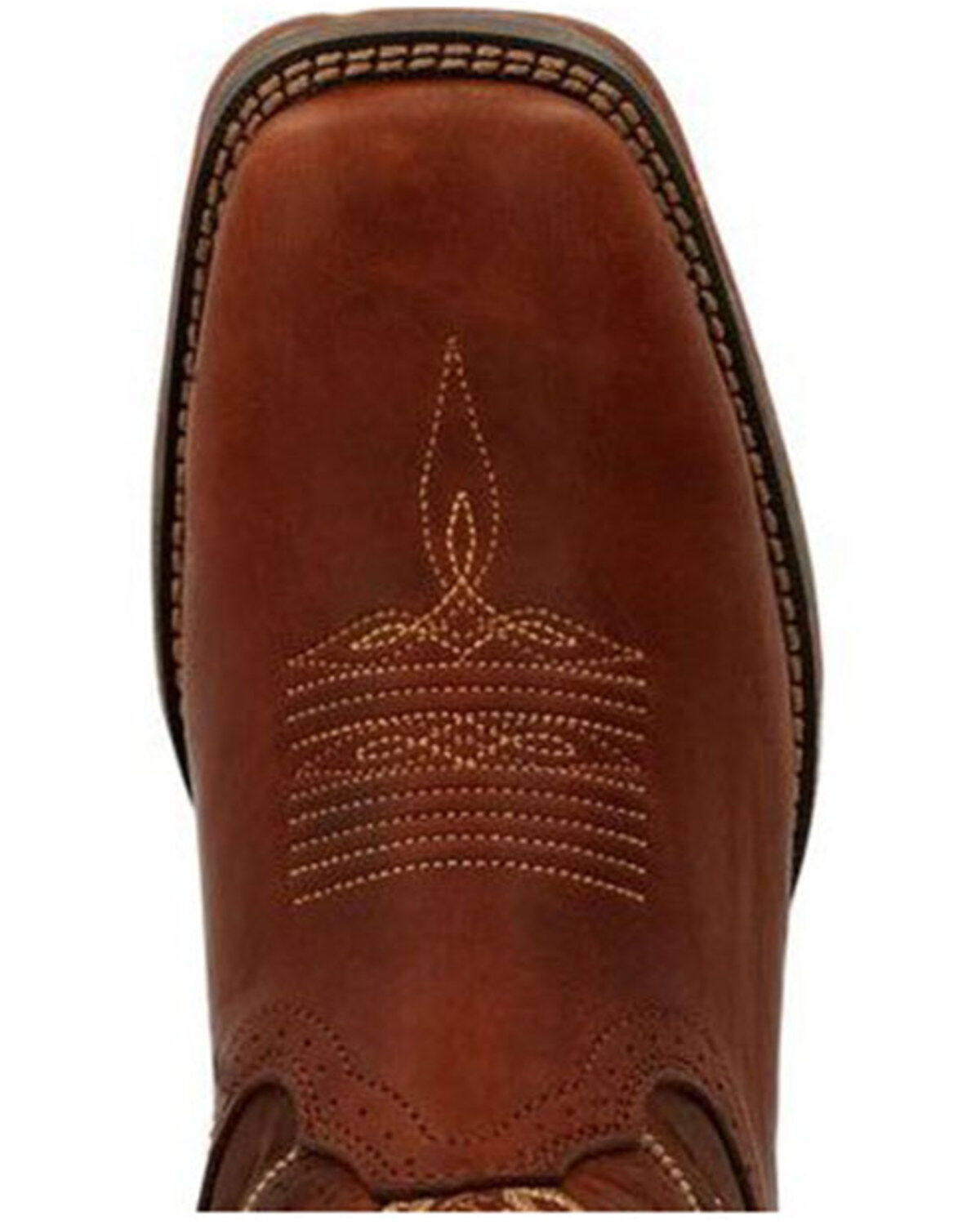 Image #6 - Durango Women's Chestnut Lady Rebel Western Boots - Square Toe, Chestnut, hi-res
