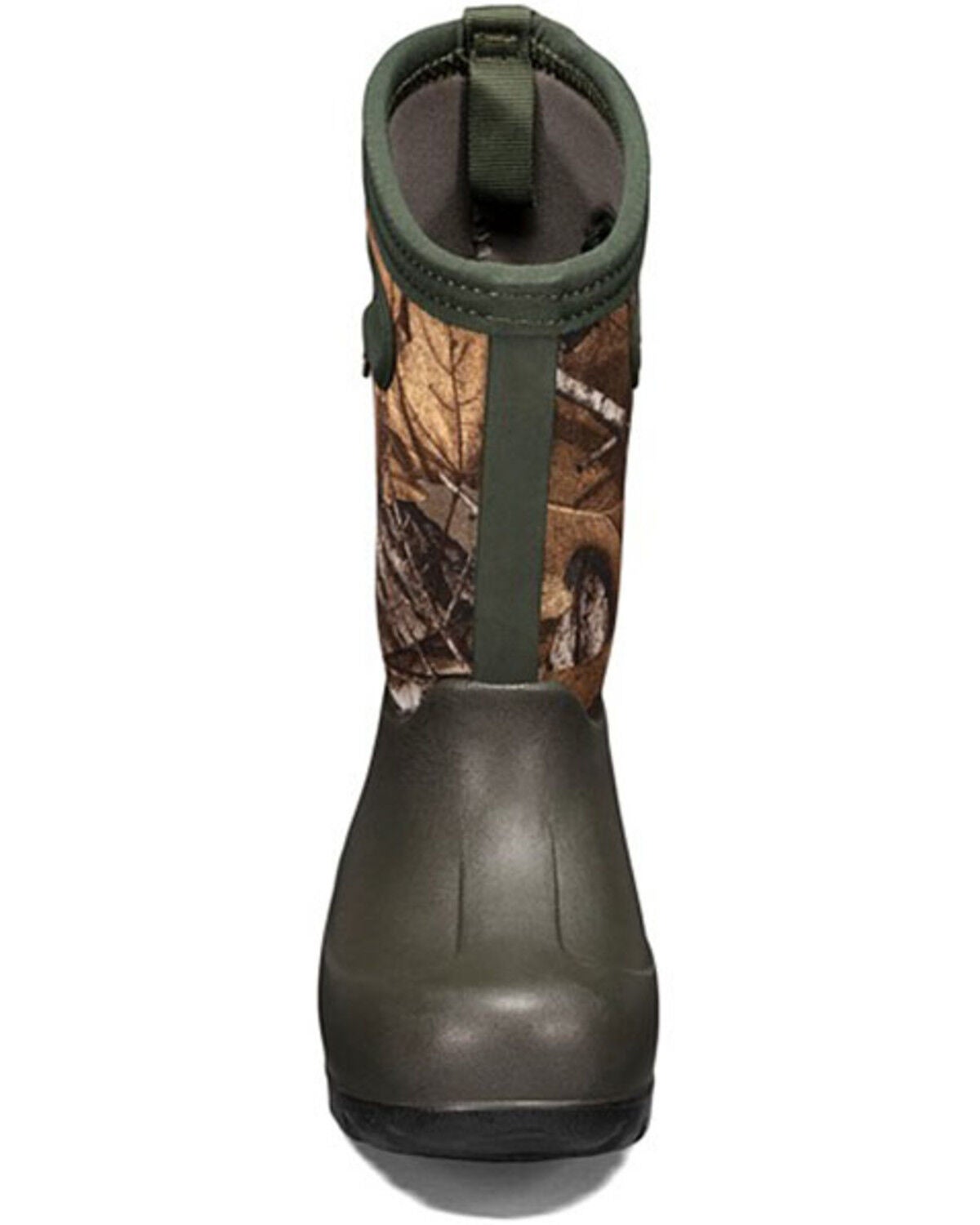 Image #4 - Bogs Boys' Neo Classic Real Tree Waterproof Boots - Round Toe, Dark Green, hi-res