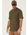 Image #3 - Hawx Men's Scream Skull Short Sleeve Graphic T-Shirt, Olive, hi-res