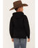 Cody James Boys' Fleece Take No Bull Hooded Sweatshirt, Black, hi-res