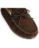 Minnetonka Men's Casey Slipper Moccasins - Moc Toe, Chocolate, hi-res