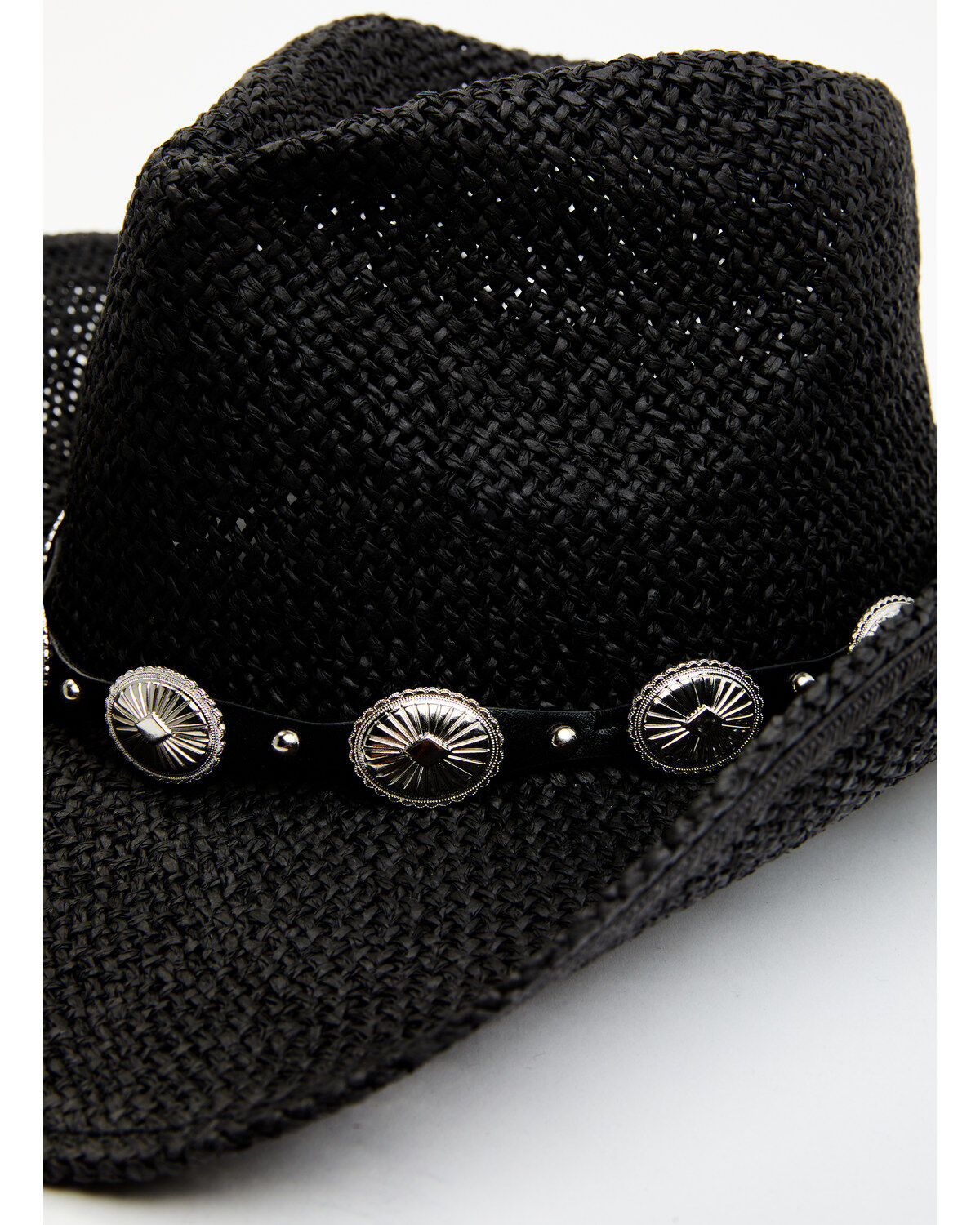 Image #2 - Idyllwind Women's Ride With Me Straw Cowboy Hat, Black, hi-res