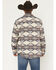 Image #4 - Panhandle Slim Men's Jacquard Southwestern Print Long Sleeve Button-Down Western Shirt, Cream, hi-res