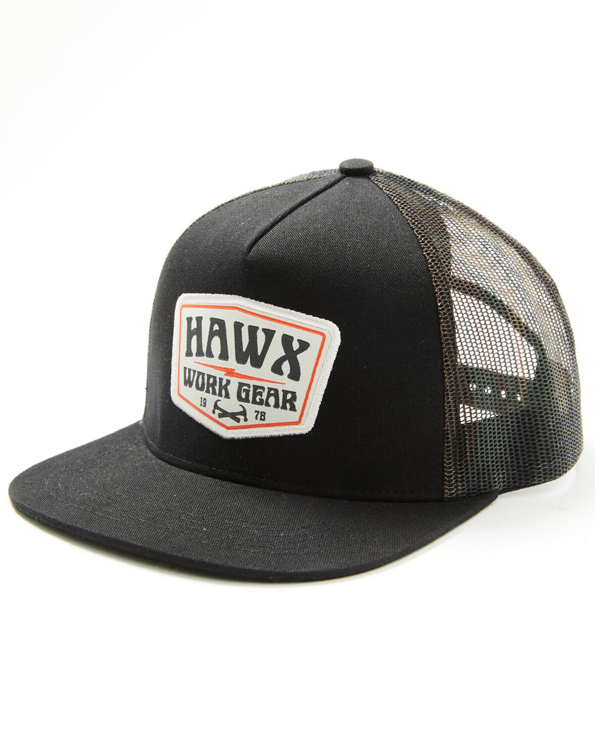 Image #1 - Hawx Men's Kane Camo Ball Cap, Black, hi-res