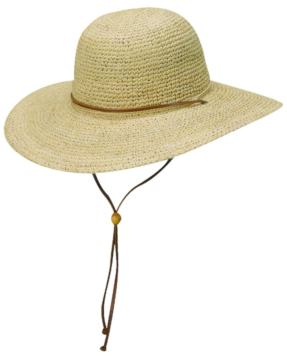 scala crocheted raffia hat