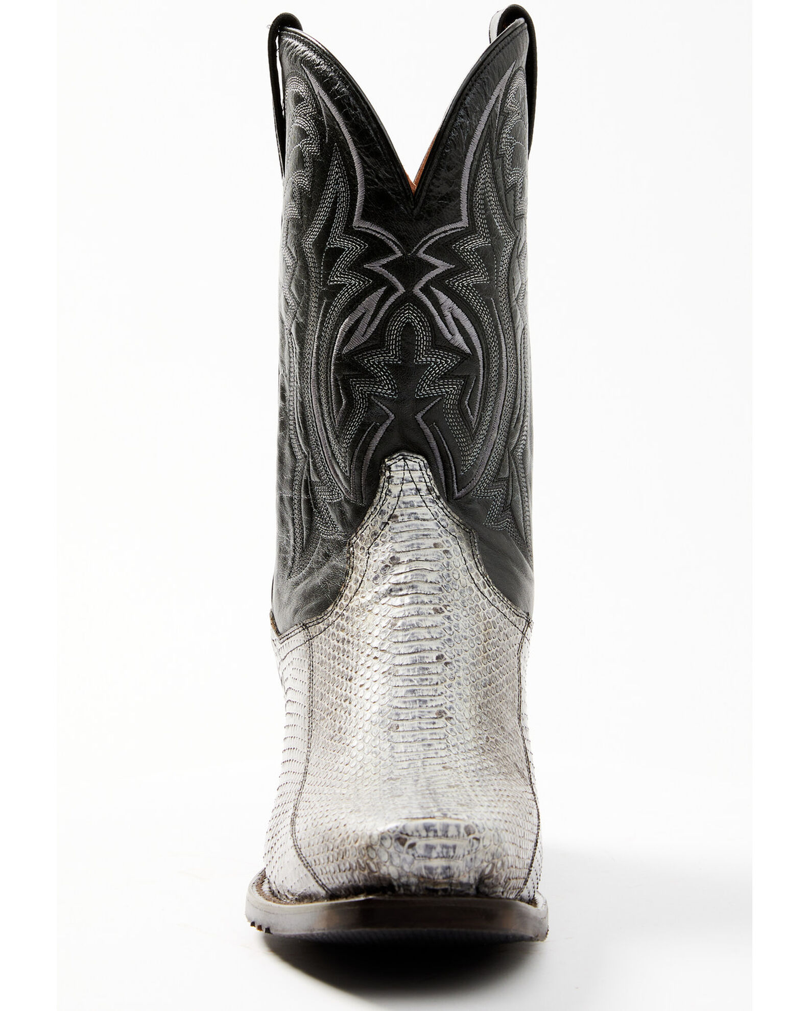 Dan Post Men's Exotic Water Snake Western Boot Square Toe Boot Barn