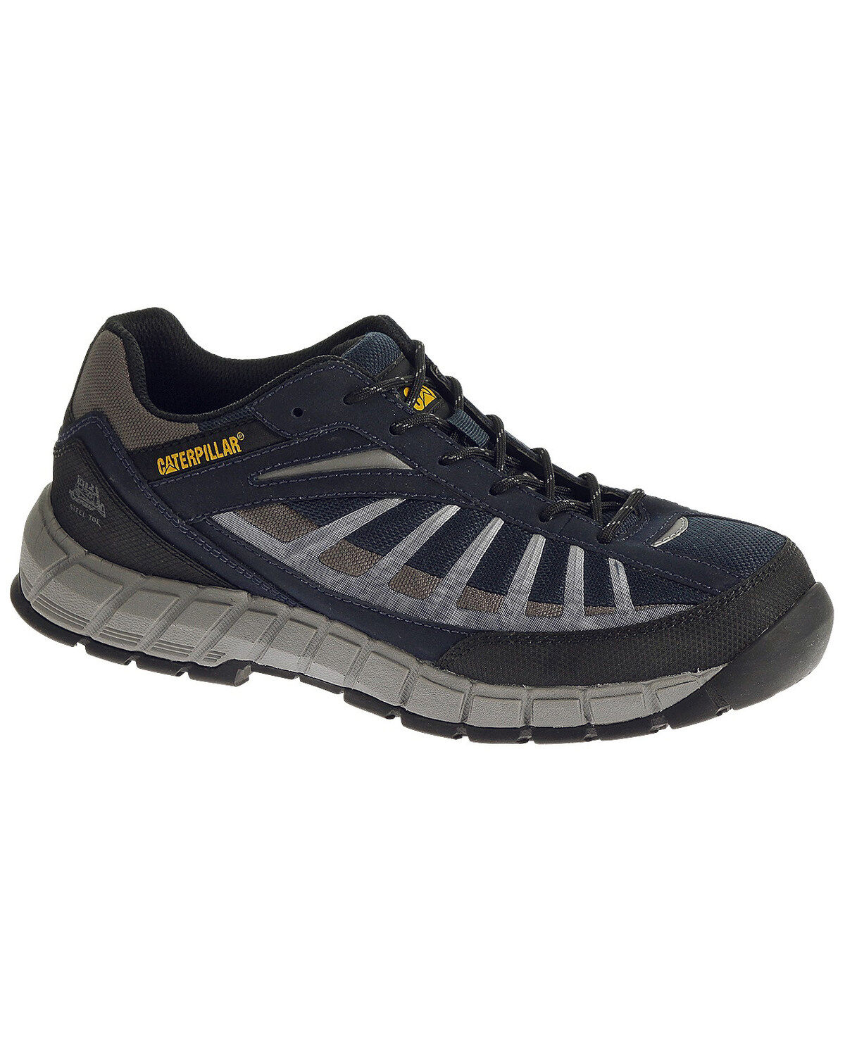 Image #2 - CAT Men's Infrastructure Steel Toe Work Shoes, , hi-res