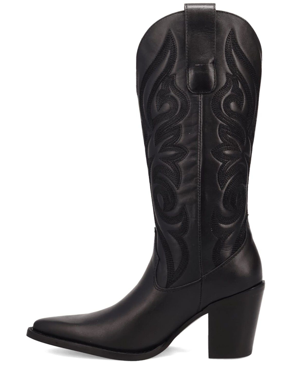 Image #4 - Dingo Women's Hensley Tall Western Boots - Round Toe, Black, hi-res
