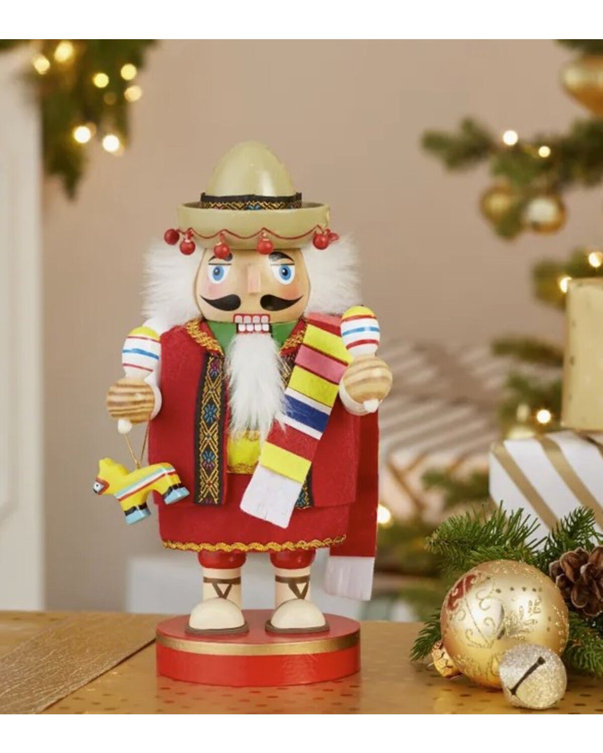 Image #6 - Kurt Adler 10.25" Mexican Nutcracker, Multi, hi-res