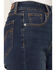 Image #2 - Rock & Roll Denim Women's Dark Wash High Rise Sculpted Vintage Bootcut Stretch Denim Jeans, Dark Wash, hi-res