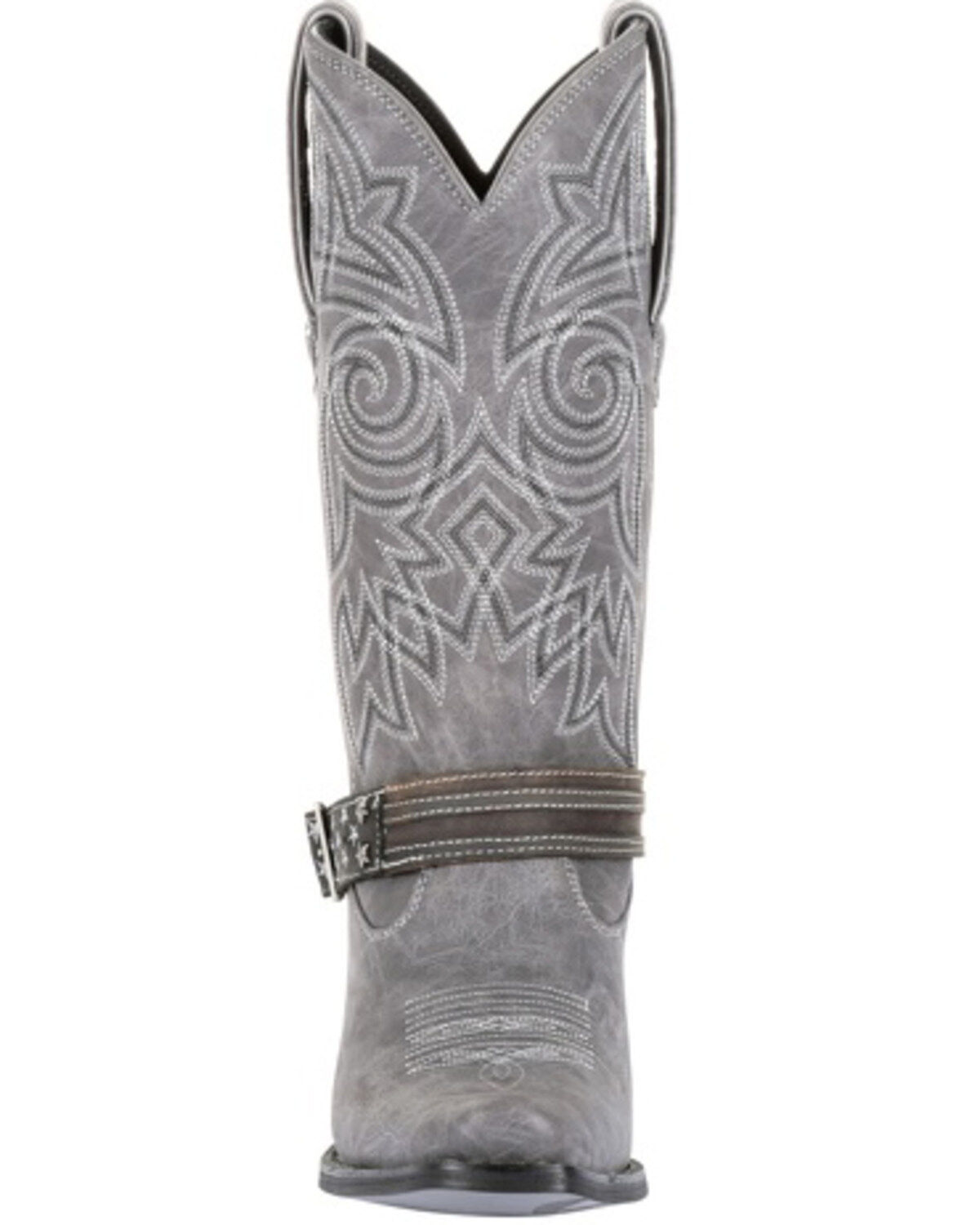 Image #5 - Durango Women's Crush Graphite Flag Harness Western Boots - Snip Toe, , hi-res