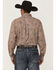 Image #4 - George Strait by Wrangler Men's Paisley Print Long Sleeve Button-Down Stretch Western Shirt, Brown, hi-res
