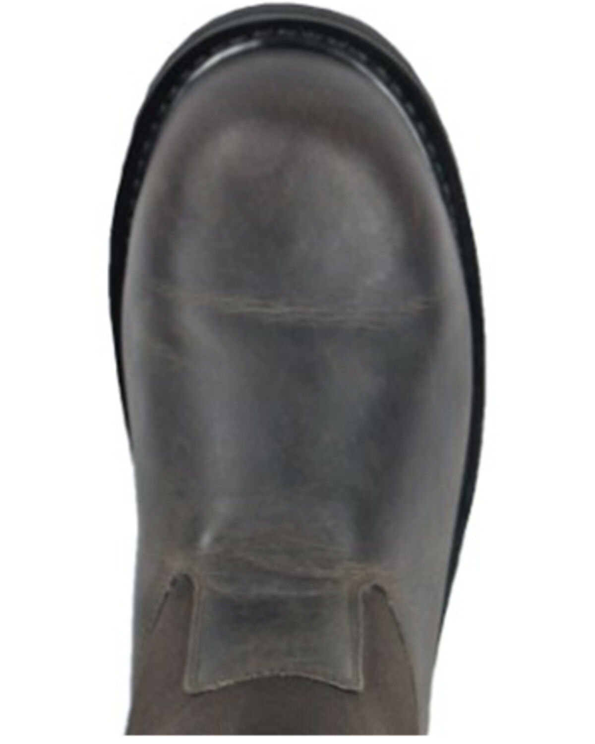 Image #6 - Hoss Men's Buck Wellington Work Boots - Composite Toe, Brown, hi-res