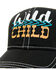 Image #2 - Shyanne Women's Wild Child Embroidered Mesh-Back Ball Cap , Black, hi-res