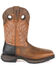 Image #2 - Durango Men's Maverick XP Waterproof Western Work Boots - Steel Toe, Rust Copper, hi-res