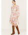 Beyond The Radar Women's Print Hanky Hem Dress, Multi, hi-res