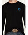 Image #3 - RANK 45® Men's Patriot Long Sleeve Graphic T-Shirt, Black, hi-res
