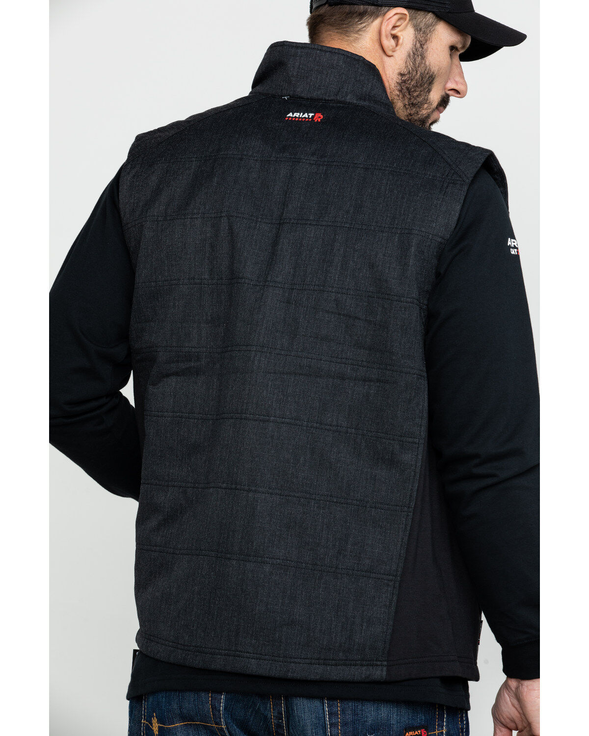 Image #2 - Ariat Men's FR Cloud 9 Insulated Work Vest - Tall, , hi-res