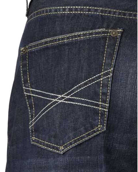Image #4 - Stetson Men's Premium Modern Fit Boot Cut Jeans, Denim, hi-res