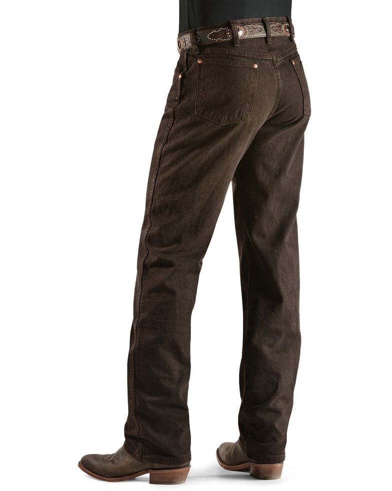 wrangler cowboy cut rigid indigo original fit jeans
