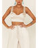 Image #3 - The Now Women's Piper Bustier Top, Cream, hi-res