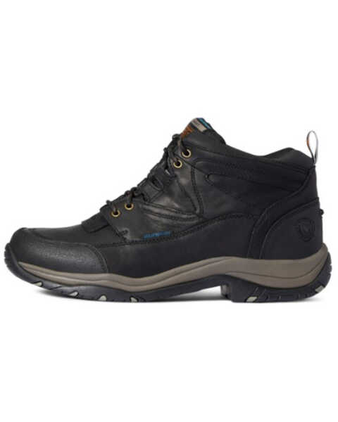 Ariat Men's Terrain Waterproof Hiking Boots - Soft Toe, Black, hi-res