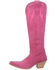 Image #3 - Dingo Women's Thunder Road Western Boots - Snip Toe, Fuchsia, hi-res