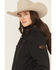 Image #2 - Cinch Women's Barn Coat, Black, hi-res