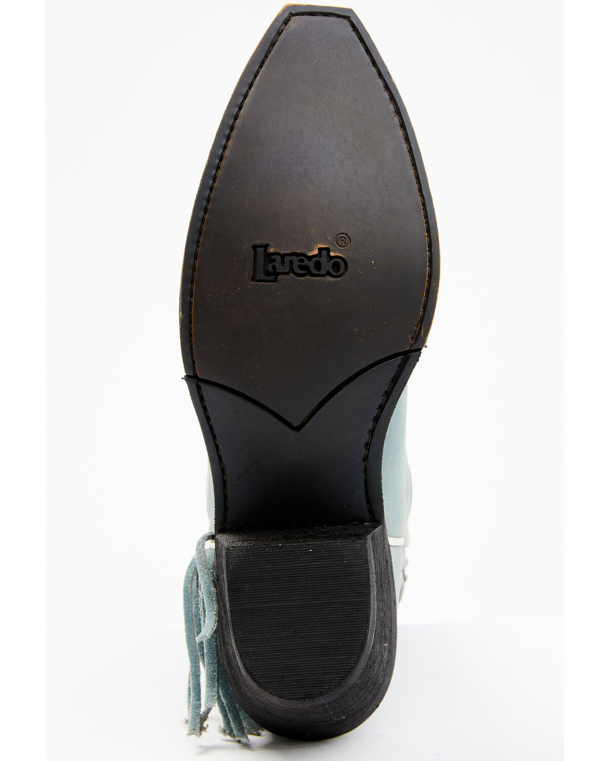 Image #7 - Dingo Women's Sweet Water Western Fashion Booties - Snip Toe, Blue, hi-res
