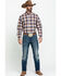 Image #6 - Cinch Men's Multi Plaid Plain Weave Long Sleeve Western Shirt , , hi-res