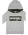 Image #3 - Wrangler Toddler Boys' Logo Graphic Hooded Sweatshirt, Heather Grey, hi-res