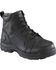 Image #1 - Rockport Men's More Energy Black 6" Lace-Up Work Boots - Composite Toe, , hi-res