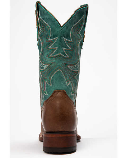 Image #5 - Shyanne Women's Blue Stryke Western Boots - Wide Square Toe, , hi-res
