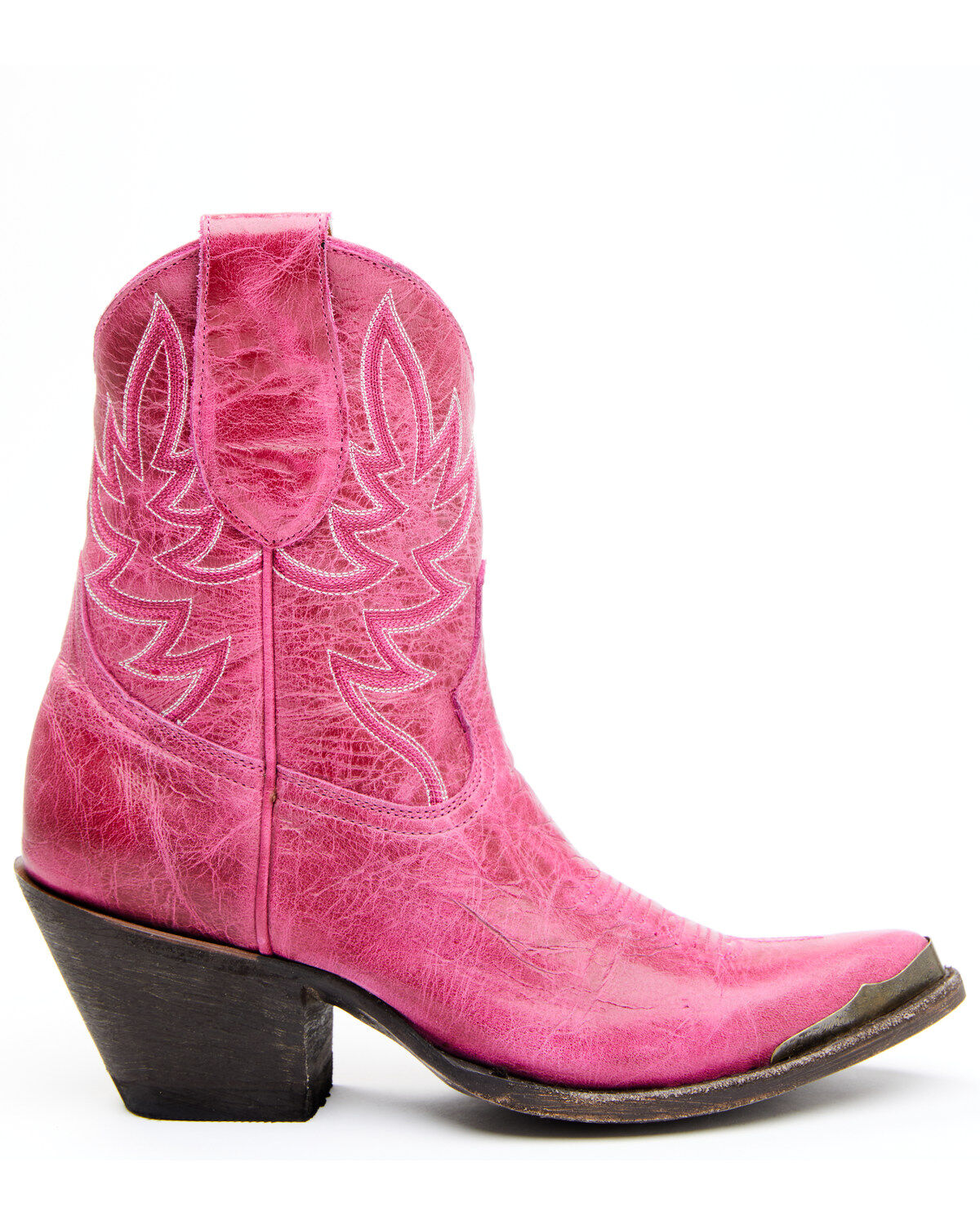 Image #2 - Idyllwind Women's Wheels Western Booties - Medium Toe, Magenta, hi-res