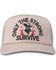 Image #3 - Lane Frost Men's Survive Ball Cap, Tan, hi-res