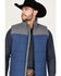 Image #2 - Ariat Men's Crius Insulated Vest, Blue, hi-res