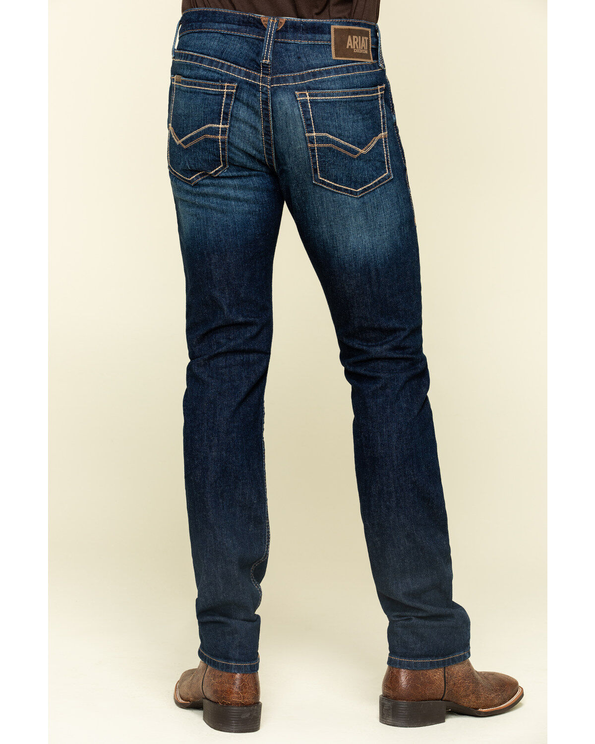 Image #1 - Ariat Men's M8 Rome Modern Stretch Slim Leg Jeans, , hi-res
