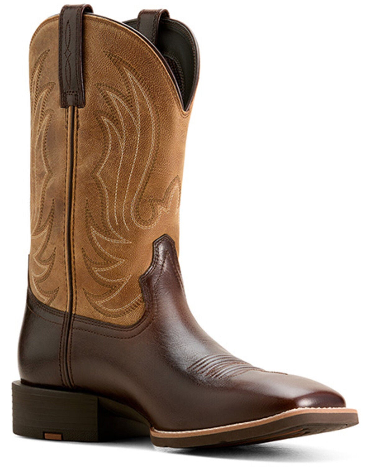 Ariat Men's Boot Barn Exclusive Cason Performance Western Boots - Broad Square Toe, Brown, hi-res