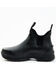 RANK 45 Men's 6.5" Rubber Ankle Boots - Round Toe, Black, hi-res