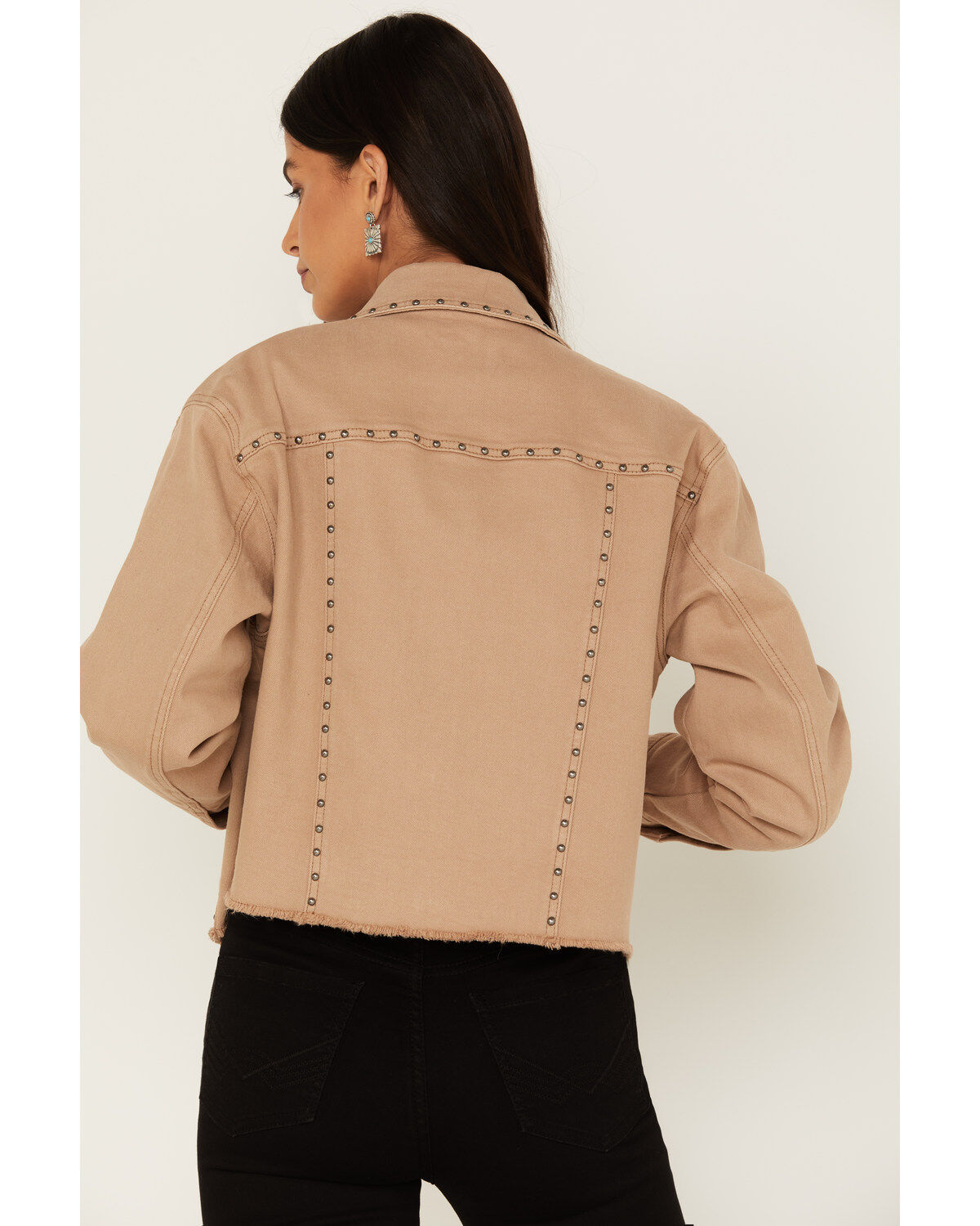 Image #4 - Idyllwind Women's Studded Cropped Jacket, , hi-res