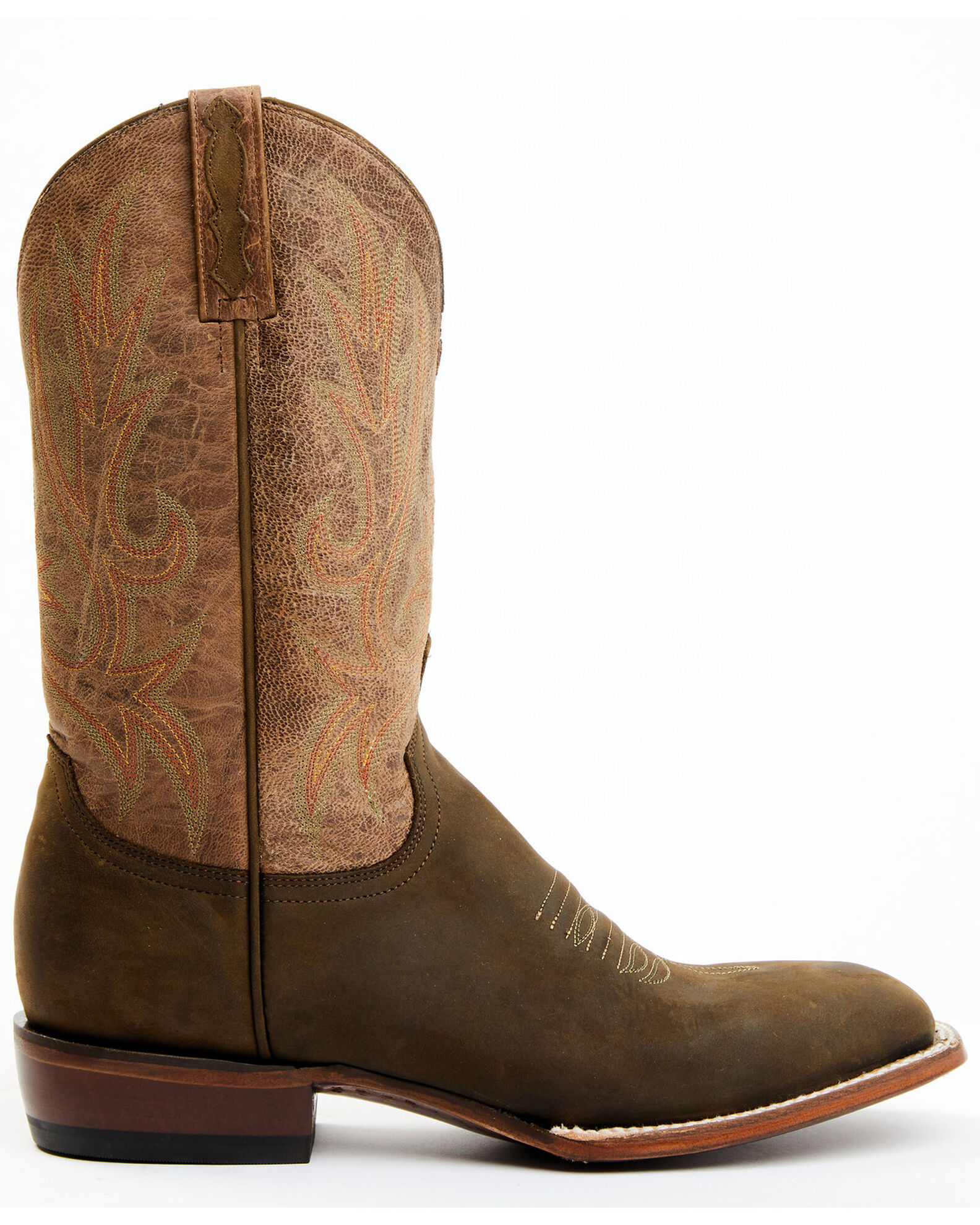 Lucchese Men s Gordon Western Boots Broad Square Toe Boot Barn